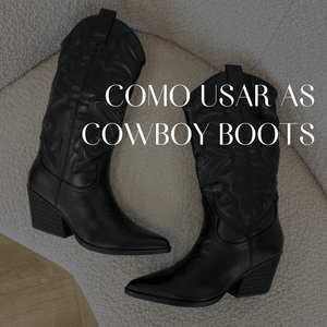 Como conjugar as cowboy boots