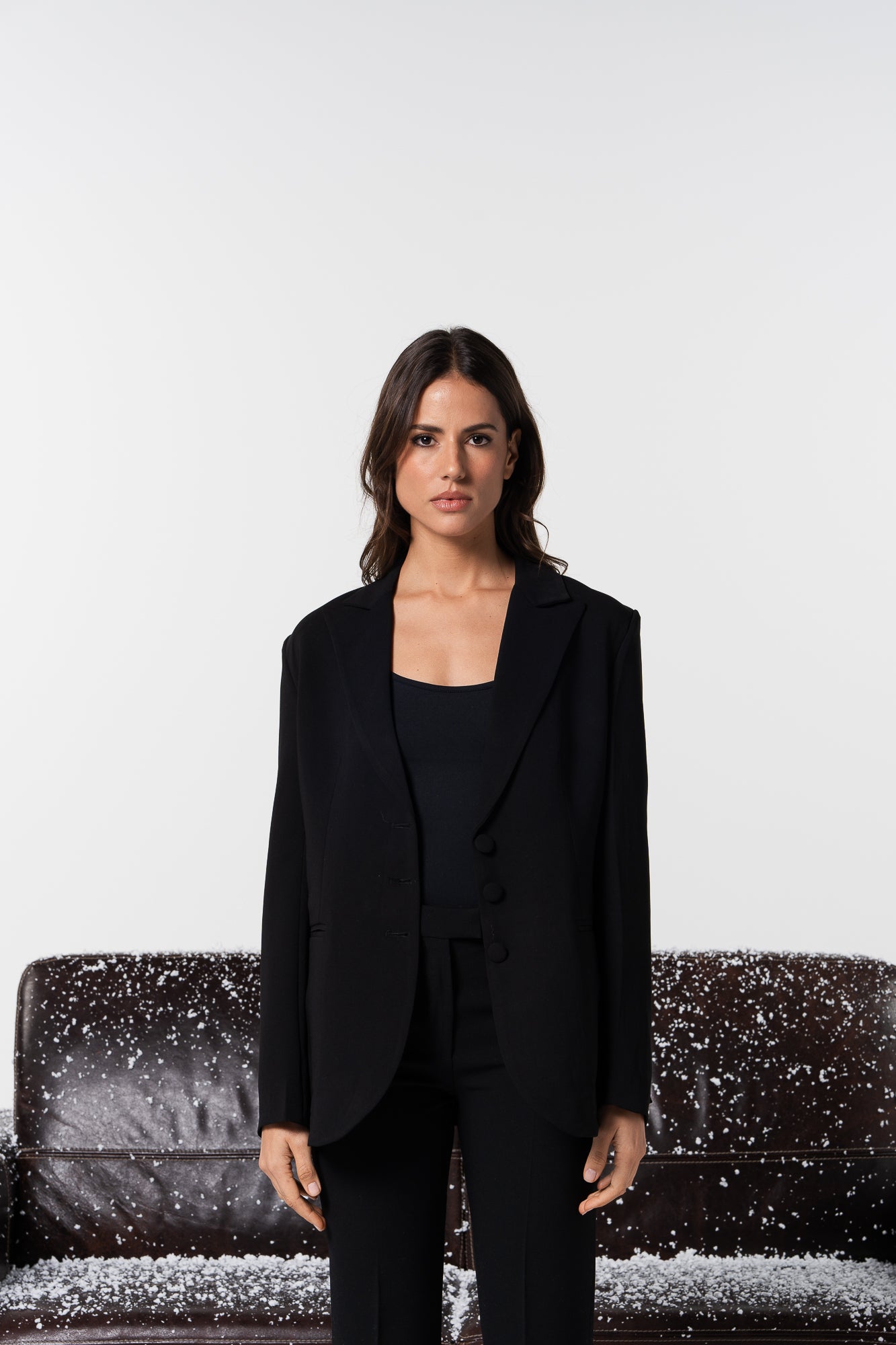 Blazer Cintado Preto